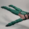 20220914_195659.gif STL file Alien Articulated Fingers・3D printing idea to download