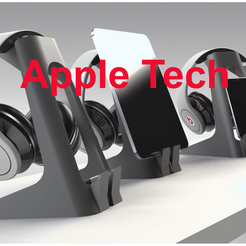 9F6A4E72-DE33-496D-B352-70ED3666C15D.gif STL file PRO HEADPHONE STAND・Model to download and 3D print