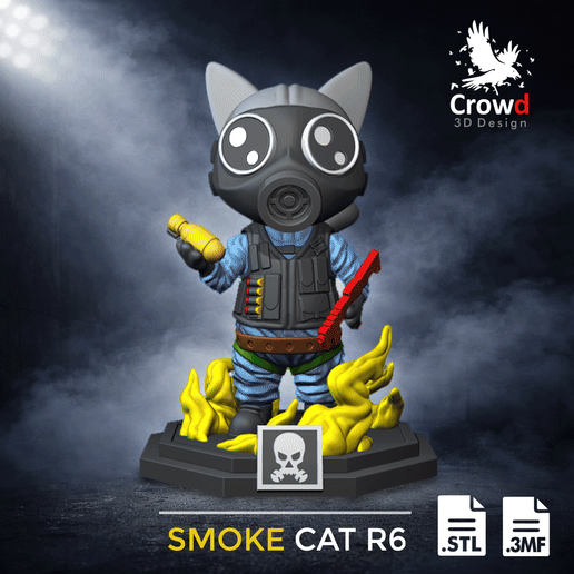 CAT SMOKE R6