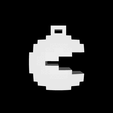 animpacman2.gif Retro Pixelart Pac Man - Porte-clés et modèle indépendant