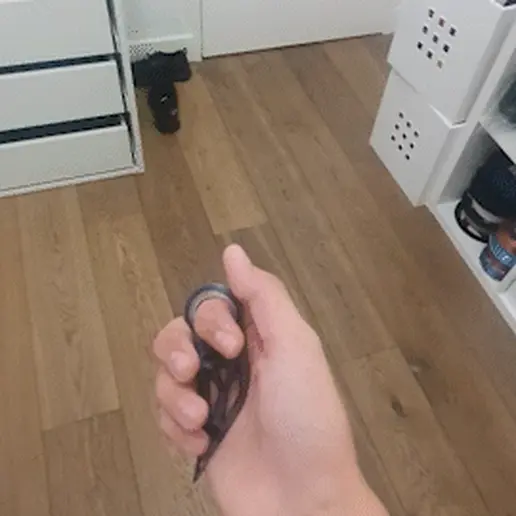 Fidget Spinner Karambit 3D model