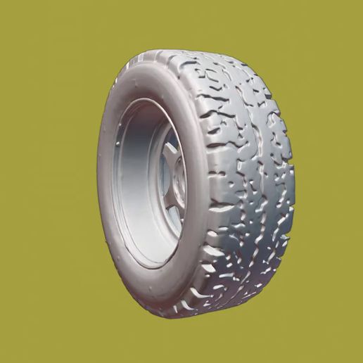 🛞 Wheel Tire - STL Printable・Free STL File for 3D printing・Cults