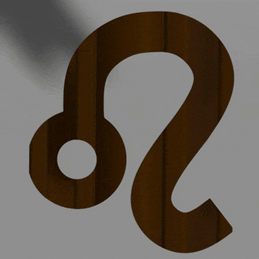 Sign of the Zodiac - Leo 3D model