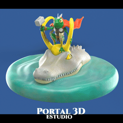 TC-38_2.gif STL-Datei THOR FROSCH DIORAMA herunterladen • 3D-Drucker-Vorlage, Portal_3D_Estudio
