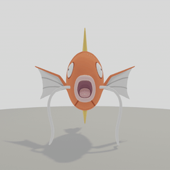 Magicarpe.gif Archivo STL Pokémon - Magicarpe・Objeto imprimible en 3D para descargar