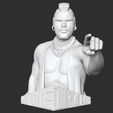 Baracudda turntable.gif STL file Mr. T Barracuda・Template to download and 3D print