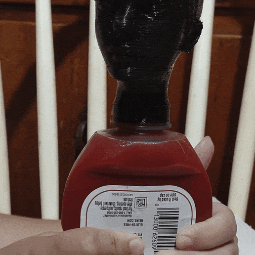 Stranger Things Eleven Ketchup Nosebleed Nozzle 3D model