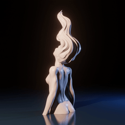 joy.gif Archivo STL Escultura de la alegría・Plan imprimible en 3D para descargar