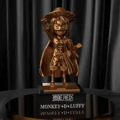 LUFFYgif.gif One Piece Kumamoto - Luffy