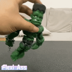 1111.gif 3D file FlexAss Frankenstein・3D print design to download