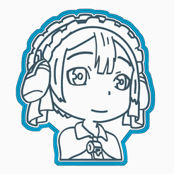 GIF.gif STL file MARURUK - COOKIE CUTTER - MADE IN ABYSS・3D printable model to download