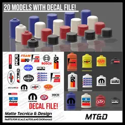 ezgif.com-gif-maker.gif The Definitive Oil Filter pack w/ decal files for scale autos and dioramas