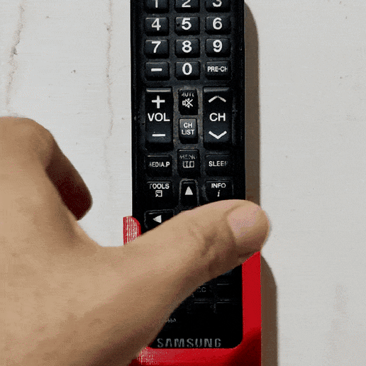tv control holder 3D model