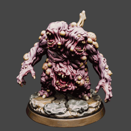 Putrid Mutant Abomination Monster Miniature