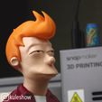 IMG_1002_1.gif Free STL file Fry Futurama 🚀 Not Sure If・3D printing design to download