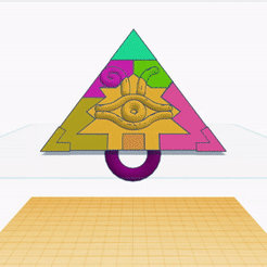 Golden-Puzzle-Gif.gif -Datei Goldenes Puzzle der Jahrtausendschatz herunterladen • Design für 3D-Drucker, Tail_Story_Games