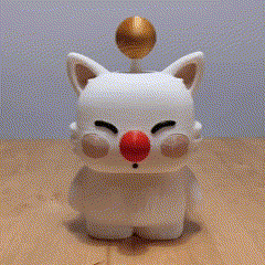 Deckbox Moogle Final Fantasy MTG - Commander Deckbox - 3D model önizlemesi