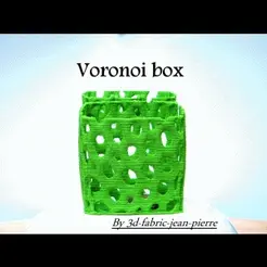 anime_voronoi_box_300.gif Archivo STL La caja de Voronoï・Plan imprimible en 3D para descargar, 3d-fabric-jean-pierre