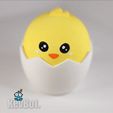 ezgif.com-crop-7.gif Archivo STL Recipiente para huevos de gallina (Twist Top)・Objeto imprimible en 3D para descargar