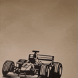 20230829_232854.gif STL file Formula 1 wall art, line art F1, Car Painting F1, Auto Decor・3D printing model to download