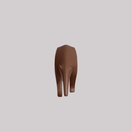 Minimalist Anteater Sculpture