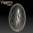 03.gif Easter ornament 02 - FDM, Resin, dual material variant included