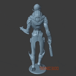 vetra.gif STL file Mass Effect Andromeda Vetra Nyx Statue・3D printer model to download
