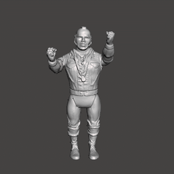 GIF.gif Download STL file A-TEAM MR.T B.A. BARRACUS ARTICULATED GALOB 6" VINTAGE 80'S OLD ACTION FIGURE • 3D printing design, vadi