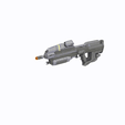 untitled.3528_1080x1080_GIF.gif MA37 Assault Rifle - Halo - Printable 3d model - STL + CAD bundle