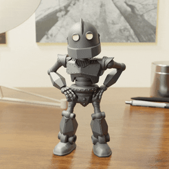 thumb.gif Файл STL Железный гигантский робот Мини・Дизайн для загрузки и 3D-печати