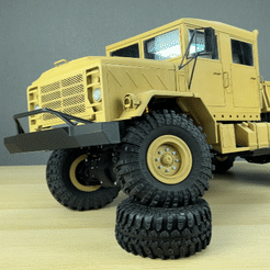 JAOM0465_1.gif Archivo 3D Camión de 5 toneladas personalizado M923A2・Objeto de impresión 3D para descargar