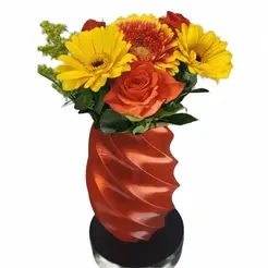 Spirale-Vase-Dekovase-Luftplanzenvase-Blumenvase-Vase-Vasen-einzigartige-Vase-3d-print.gif Spiral Vase - Plant Vase - Vase - Vases - 3D Printed Vase - Flower Vase - 3d printing