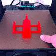 Sequence-01_2.gif STL file Air Vent Phone Holder for Car PRINT-IN-PLACE・Design to download and 3D print
