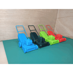 20210131_071758.gif Download STL file Scale 1/10 lawnmower • 3D printing model, Gekon3D