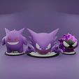 G-H-G-1.gif Pokemon No. 092-094 Gastly, Haunter, Gengar