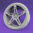 ezgif-4-a3b7743a2d.gif Forgiato Affilato style - Scale Model Wheel set - 19-20" - Rim and Tyre