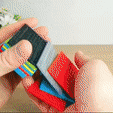 gift-card-optical-illusion.gif ❤️LOVE textflip Card - optical illusion for all 3d printing lovers
