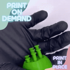 shine-16.gif Файл STL Игрушки-фиджеты PinArt・Идея 3D-печати для скачивания