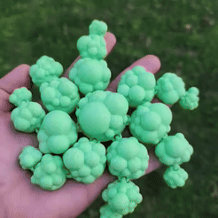 Bubble-Mass-Gif.gif 3D file Flexi Bubble Slime Mass・3D printing design to download