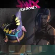 animated2.gif Take Aim at the Competition with Jinx's Bazooka Fish Bones (MATE/Planter))