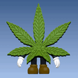 leaf.gif Cannabis Leaf Character / Ganja Man