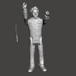 GIF.gif STL file MICHAEL MYERS HALLOWEEN ACTION FIGURE MICHAEL MYERS 3.75 POSABLE FRIDAY THE 13TH SLASHER .STL .OBJ・3D printer design to download, vadi