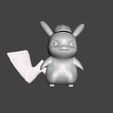 GIF.gif POKEMON FUNNY PICACHU FIGURE WITH ARTICULATED TAIL