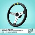 0.gif MOMO Drift steering wheel for 1:24 scale model cars
