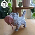 catgif.gif Snotty Cute Cat Decoration Figurine