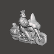 GIF.gif antique figure of a biker riding a motorbike
