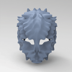 untitled.64.gif Fichier STL masque mascara voronoi cosplay halloween・Objet imprimable en 3D à télécharger
