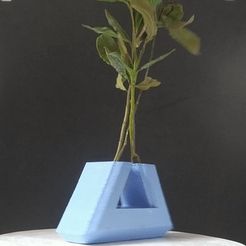 gif1.gif STL file Triangle flower pot・3D print model to download, Neylips