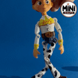 02_AdobeExpress.gif Archivo STL Toy Story - Jessie - Articulado・Modelo para descargar y imprimir en 3D
