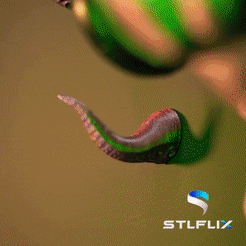 OH-1.gif Fichier STL Suspension de la pieuvre・Idée pour impression 3D à télécharger, STLFLIX